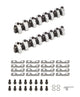 SBF Shaft Rocker Kit w/TFS3 High Port Heads