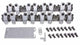 SBC Shaft Rocker Arm Kit - 1.6/1.5 Ratio