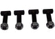 Kit boulons en T 3/8 po avec écrous frein 4 pces