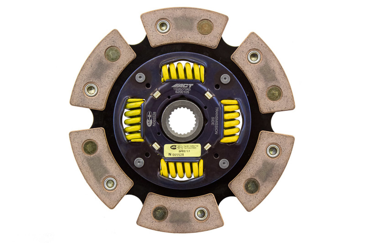 Disque de course ventilé à 6 plaquettes