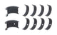 Main Bearing Set Coated SBC 267-350