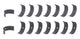 Rod Bearing Set Coated BBC 396-454