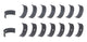 Rod Bearing Set Coated BBC 396-454