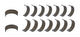 Rod Bearing Set 2.000 Pin - Narrowed