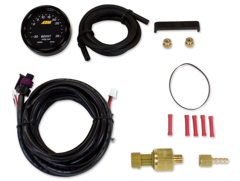 Jauge de pression Boost X-Series -30inHg-35psi