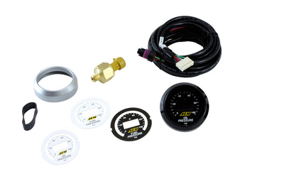 Manomètre numérique de pression d'huile/carburant 0-100 psi