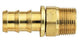 #12 Socketless Hose to 3/4 Male Pipe Fitting