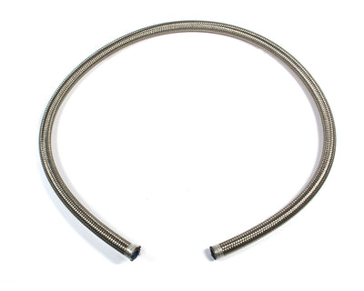 Tuyau tressé en acier inoxydable c.a. de 8 x 3 pi
