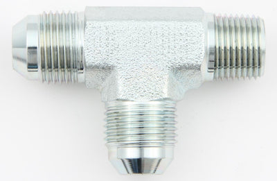 Té mâle coude acier #6 vers 3/8 NPT