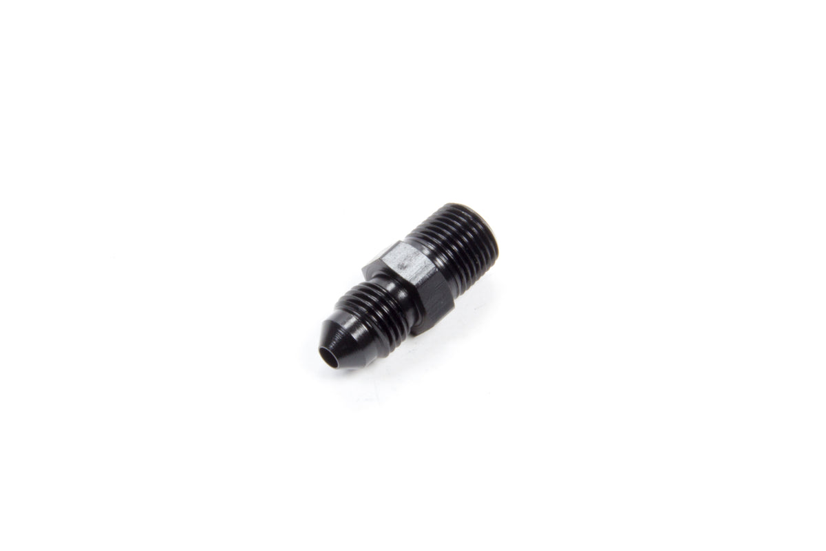 Raccord Aluminium Droit #3 Évasé 1/8po Noir