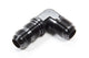 #12 Flare 90 Deg Blkhd Union Black