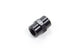 Raccord de tuyau en aluminium 1/8 po noir
