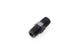 Raccord mâle 1/4 po NPT noir