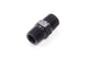 Raccord mâle 1/2 po, noir