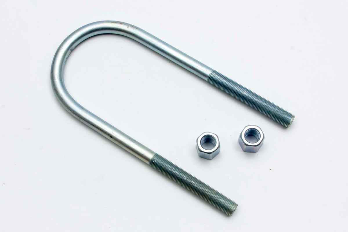 Bride en U pour tube de 3 po, 1/2 po x 8 po.