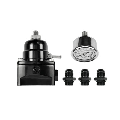 Régulateur de carburant avec manomètre