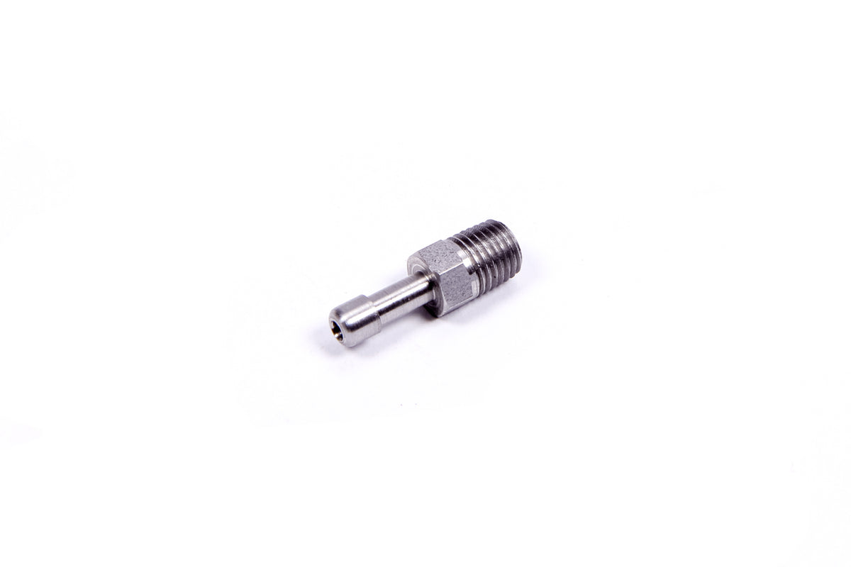 Raccord cannelé 1/16 po NPT en acier inoxydable