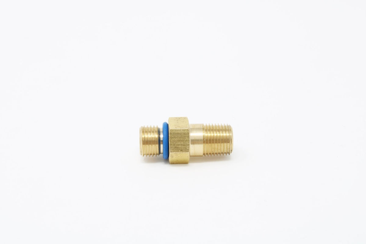 Adaptateur 10 mm x 1,0 mâle vers 1/8-NPTM en laiton