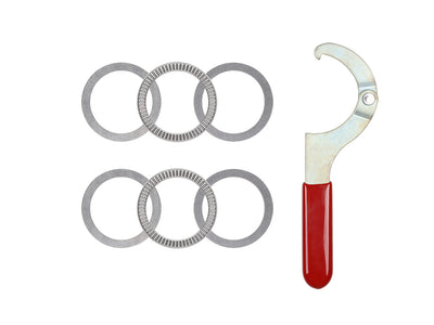 Kit de butée avec clé à ergot réglable