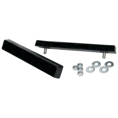 Kit de coussinets en caoutchouc pour supports d'empilage 1 paire