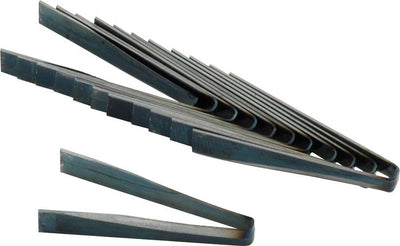 #4 Lames plates 4/32 po Paquet de 12