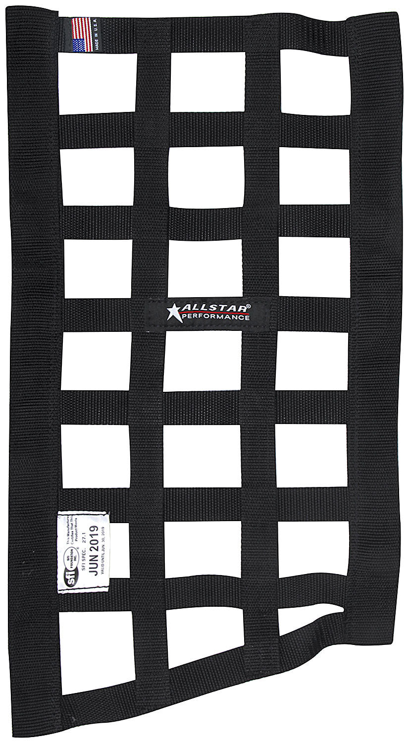 Filet de fenêtre bordure style voiture amusante noire SFI