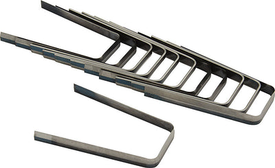 #24 Lames plates robustes 24/32, paquet de 12