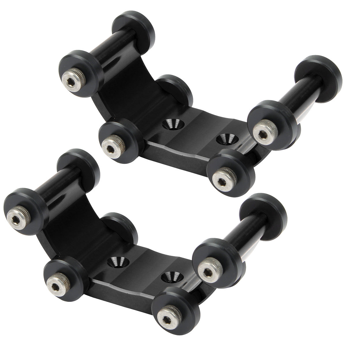 Rouleaux de support 1 paire pour blocs de hauteur de caisse