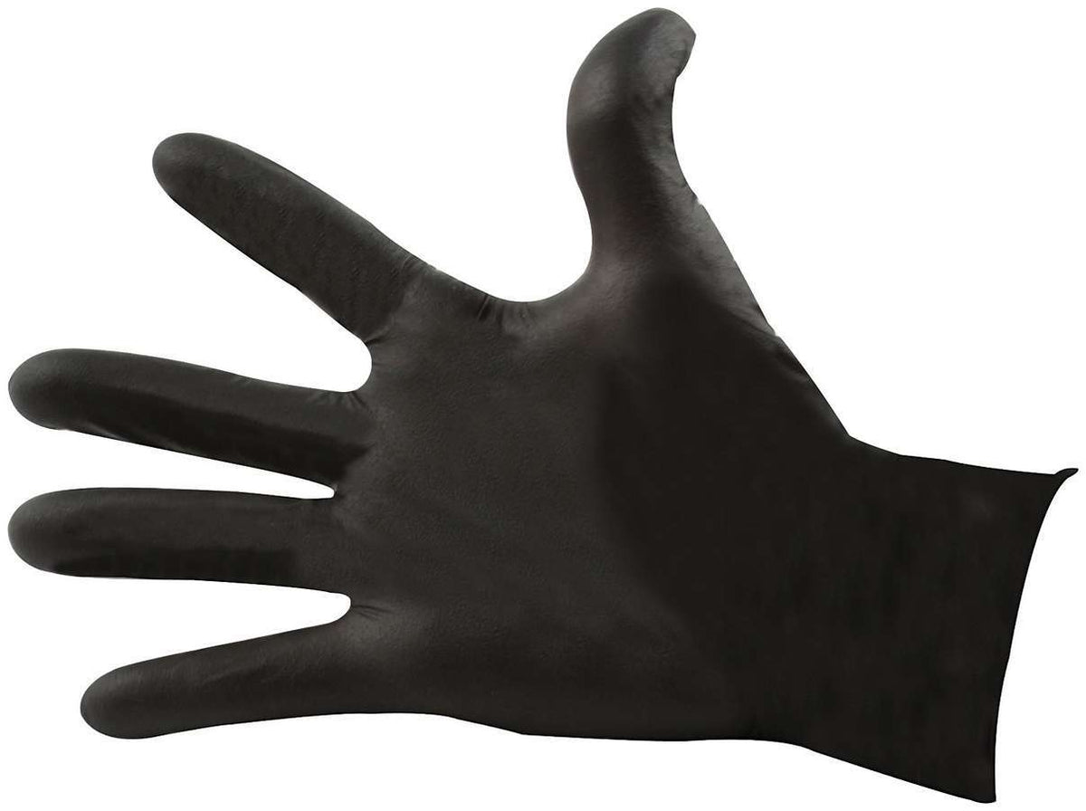 Gants en nitrile noirs taille M