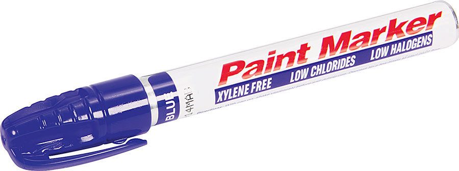 Marqueur à peinture bleu