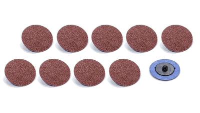 Disque de ponçage à verrouillage par torsion 2 po grain 60 paquet de 10