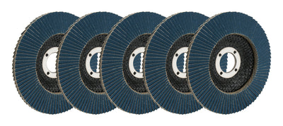Disques à lamelles grain 60 de 4-1/2 po avec alésage de 7/8 po