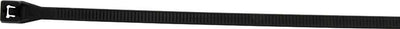 Colliers de serrage en nylon noirs 14 po (100 pqt)