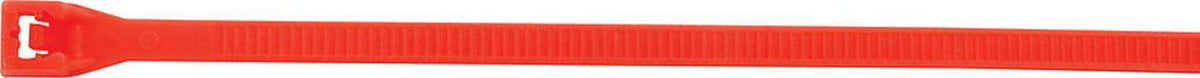 Colliers de serrage en nylon rouges 7po paquet de 100