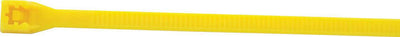 Wire Ties Yellow 7.25 in 100pk Discontinued
