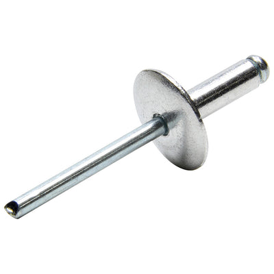 Rivet à tête large en argent, paquet de 250