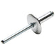 Rivet à tête large en argent, paquet de 250