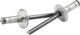 Med Hd Rivet Argenté 250 pièces Multi Grip Alu