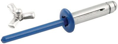 Rivet tête fraisée 250 pces, pour chevilles bleues, à collerette