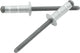 Rivet Tête Fraisée Argent 250 pièces Multi-grip