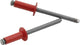 Rivets T/L Rouges 250 pces