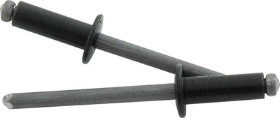 Rivet tête bombée noire 250 pces