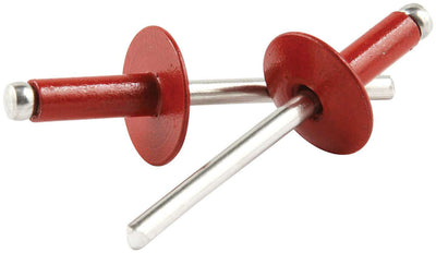 Grand Rivet Hd Rouge Alum 250 pièces