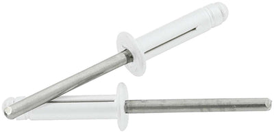 Rivet T/F T/M Collerette Argent Mandrin Acier Inox