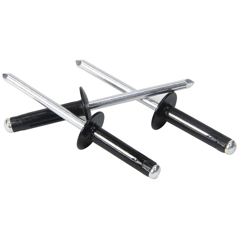 Rivet Tête Dôme 250p Noir Type Bride Mandrin Aluminium