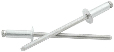 Rivet aluminium 3 mm, argent, 25 p.  3-6 mm