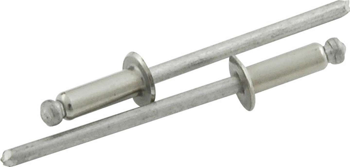 Rivets en acier inoxydable de 1/8 po, paquet de 500 unités (1/8 po-1/4 po)