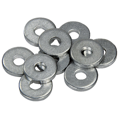 Rondelles d'appui 3/16 po, paquet de 500, aluminium