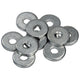 Rondelles d'appui 3/16 po, paquet de 500, aluminium