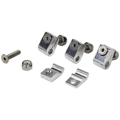2 colliers de serrage en aluminium pour conduite 3/16 po, paquet de 4